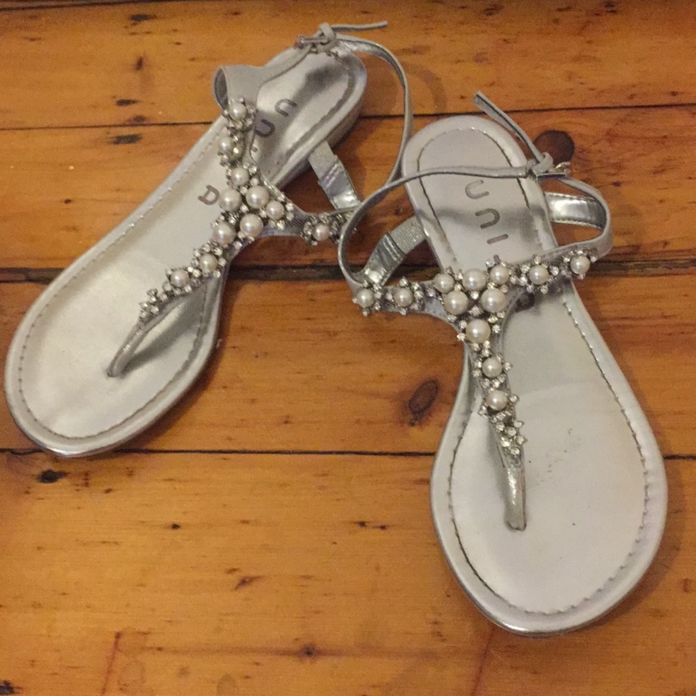 Super Cute Silver Sandals